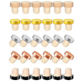 Miniatyrbillede 1 af 5: 30 stk. vinflaskepropper T-formede vinstoppe smagspropper udskiftning genanvendelige propper glas b