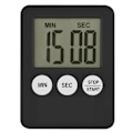 Miniatyrbild 1 av 5: Smal LCD Digital Skärm Kök Timer Kvadratisk Matlagning Nedräkning Alarm Klocka Magnet Klocka