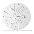 Pikkukuva 2 / 5: 4 kpl Vaihtoterät ja pohja Crescent Tool -suodatinosa Jack Lalanne Power Juicer -mehukeittimelle