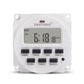 Miniatyrbillede 5 af 5: Tm618h-4 Dc 12V Spændingsudgang Digital 7 Ugers Programmerbar Timer Switch Tid Relæ Kontrol