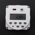Miniatyrbild 3 av 4: 3 st nya LCD digital styrda strömförsörjningar programmerbar timer DC 12V 16A tidsreläbrytare