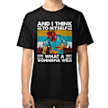 Miniatyrbild 1 av 5: And-i-think-to-myself-what-a-wonderful-weld T-shirt M
