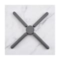 Miniatyrbilde 4 av 5: Foldbar Silikon Trivet, Ikke-Foldbar Design Utvidbar Silikon Gryteklut, Mørk Lilla