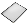 Miniatyrbild 2 av 5: 2 st. Omslag 8,5x11 tum Matbord Stativ 4 Sidor 8 Vyer Transparenta Hylsor, Passar 4 Storlekar Papper (Bl