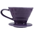 Miniatyrbillede 2 af 5: Keramisk Håndbrygget Kaffe Filterkop Konisk Filter Kaffe Drypper Kit Husholdnings Kaffe Apparat P