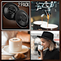 Pikkukuva 3 / 3: Espresso-koneen puhdistuslevy - 54 mm takapuhdistustabletit espressokoneille