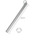 Miniatyrbillede 2 af 5: Spisepinde Opbevaringsrør Aluminium Legering Æske Titanium Spisepinde Opbevaringsboks Uden Spisepinde