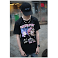 Miniatyrbillede 3 af 4: Lil Peep T-Shirt Sort Rest In Peep M