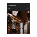 Miniatyrbilde 5 av 5: Manuell Kaffekvern 24 Posisjons Justerbar Espressomaskin Rustfritt Stål 420 Grå