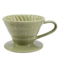 Miniatyrbillede 2 af 5: Keramisk Håndbrygget Kaffe Filterkop Konisk Filter Kaffe Drypper Kit Husholdnings Kaffe Apparat P
