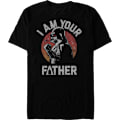Miniatyrbillede 1 af 5: Distressed Darth Vader Jeg Er Din Far Star Wars T-Shirt M