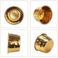 Miniatyrbillede 5 af 5: 50 stk. Aluminiumfolie Cupcake Kopper Engangs Muffinsforme Bagekopper Aluminium Cupcake Kopper