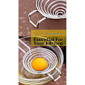 Miniatyrbilde 5 av 5: Eggeplomme- og hvite-separator, Rustfritt Stål, 2-delt
