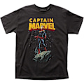 Miniatyrbilde 1 av 5: Retro Captain Marvel T-skjorte XL