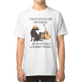 Miniatyrbild 1 av 5: Det-är-vad-jag-gör-jag-kliar-hundar-jag-spelar-gitarr-jag-vet-saker T-shirt S