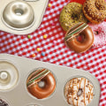 Miniatyrbild 5 av 5: Madeleineform, non-stick donutform, 2-delad donutbakform, kolstål donutformar, donutbakning
