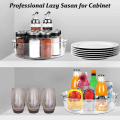 Miniatyrbilde 3 av 4: Lat Lazy Susan, 11 Tommer Dreibar Lazy Susan 2-pak for Skap, Sklisikker 360 Graders Kjøkken Spin Pants
