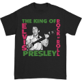 Miniatyrbilde 1 av 5: Elvis Presley Kongen av Rock Herre T-skjorte S