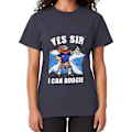 Miniatyrbillede 1 af 5: Yes Sir I Can Boogie T-shirt navy M