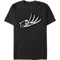 Miniatyrbillede 1 af 5: Sort og hvid handske Mareridt på Elm Street T-shirt M