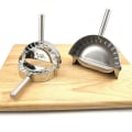 Miniatyrbilde 5 av 5: Kjøkkenutstyr i rustfritt stål for empanadas, ravioli, dumplings, innpakningspapir, bakverk, deig, kutte i biter