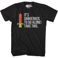 Pikkukuva 1 / 5: Dangerous To Go Alone Zelda T-paita L