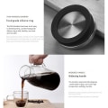 Miniatyrbilde 2 av 5: Kaldbrygget Kaffemaker, Istekanne med Lopp og Gradering, Bruk Filterkaffe, 1,5 L