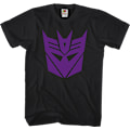 Miniatyrbillede 1 af 5: Sort Decepticon Logo Transformers T-Shirt M