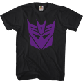 Pikkukuva 1 / 5: Musta Decepticon-logolla varustettu Transformers-T-paita M