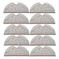 Miniatyrbild 1 av 5: 10-pack Xiaomi Roborock Sopa Robot S5 S50 S51 S55 S6 S6 Maxv S5 Max Dammsugare Full Coverage Moppduk