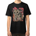 Miniatyrbillede 1 af 5: Catzilla T-shirt M