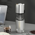 Miniatyrbilde 3 av 4: Elektrisk kaffekvern i rustfritt stål, justerbar kjøkkenverktøy