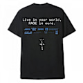 Miniatyrbillede 1 af 3: Astronomical Merch Sort T-shirt i Sort - Cactus Jack World Travis Scott XL