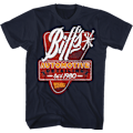 Miniatyrbillede 1 af 5: Biff's Automotive Detailing Tilbage Til Fremtiden T-shirt M