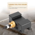Miniatyrbillede 3 af 5: 3 stk. Mini Drejebænk Hurtig Skift Værktøjspost Holder Sæt (1/4-1/2 tommer), CNC Boring/Drejning/Afslutning Holder