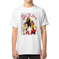 Pikkukuva 1 / 5: Salt N Pepa Graffiti 90-luvun hiphop retro pop art -kuvioinen T-paita M
