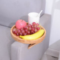 Miniatyrbild 5 av 5: Soffa brickbord soffa armstöd klämma bricka trä soffa bricka praktisk TV snacks bricka fjärrkontroll