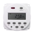 Miniatyrbild 2 av 4: 3 st nya LCD digital styrda strömförsörjningar programmerbar timer DC 12V 16A tidsreläbrytare