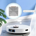 Miniatyrbild 3 av 5: 20-pack dammsugarpåsar för Ecovacs Deebot T8 Aivi / T8 / N8 Pro Plus / N8 Pro robotdammsugare och mopp