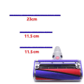 Miniatyrbilde 2 av 5: Myk rullehode for V6 V7 V8 V10 V11 støvsuger, erstatningslange, myk fløyelsstripe, skrutrekker