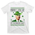 Miniatyrbillede 1 af 5: Merry 4th Of St Patrick's Day Sjov Joe Biden T-shirt M