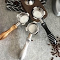 Pikkukuva 4 / 5: 54 mm pohjaton portafilter, sopii 870/878/880 suodatinkoriin, espressokoneen tarvikkeet, hopea