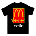 Miniatyrbillede 1 af 5: Travis Scott McDonalds Smile Grafisk T-shirt M