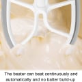 Miniatyrbilde 4 av 5: 2X 5Qt Flat Mixer for KitchenAid Station Mixing Bowl Scraper, Paddle Replacement Attachment