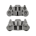 Miniatyrbilde 3 av 5: 8 stk Wpw10195417 W10195417 Oppvaskmaskin Stativ Hjul Under Stativ Kompatibel med Kdte104ess1 Kdte104ess