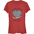 Miniatyrbilde 1 av 5: Junior You Make My Heart Explode Star Wars T-skjorte M
