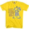 Miniatyrbillede 1 af 5: Bee Yourself Bumblebee Transformers T-shirt M