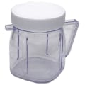 Miniatyrbillede 1 af 5: Blender reservedele, 4937 mini osterizer blender krukke tilbehør, kop mini plastik krukke