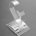 Miniatyrbild 2 av 5: Urvisningsställ, Hyllfäste, Displayhyllfäste, Verktyg, Transparent Plast
