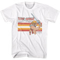 Miniatyrbilde 1 av 5: He-Man Retro Stripes Masters of the Universe T-skjorte M